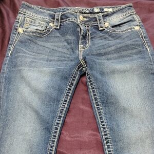 Miss Me Dark Blue Boot Cut Jeans